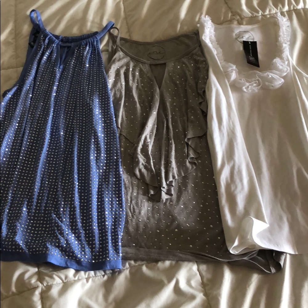 Lot of 3 brand new tank tops